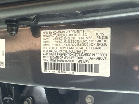 Used 2022 Honda Pilot Touring image 34
