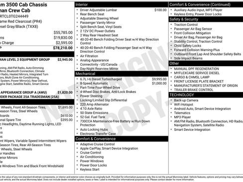 New 2026 RAM 3500 Tradesman AWD/4WD image 4