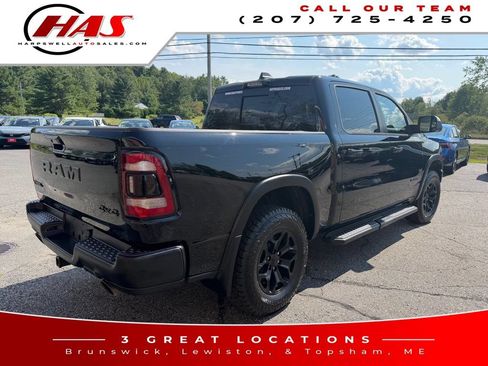 Used 2021 RAM 1500 Rebel w/ Leather & Sound Group AWD/4WD image 6