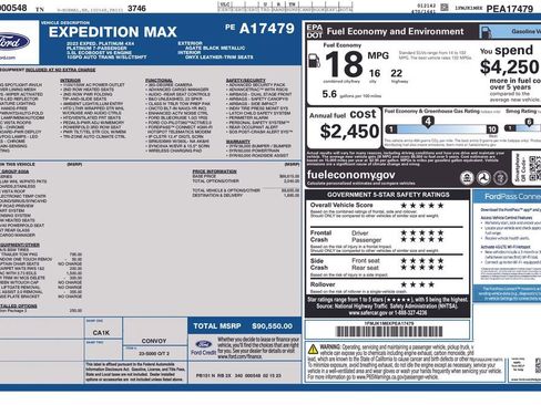 Used 2023 Ford Expedition Max Platinum image 35