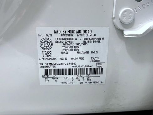 Used 2022 Ford Explorer ST image 26