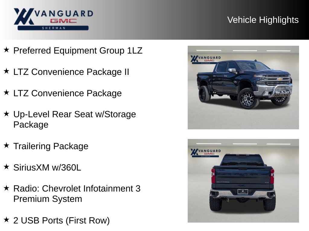 Used 2020 Chevrolet Silverado 1500 LTZ w/ LTZ Texas Edition AWD/4WD image 11