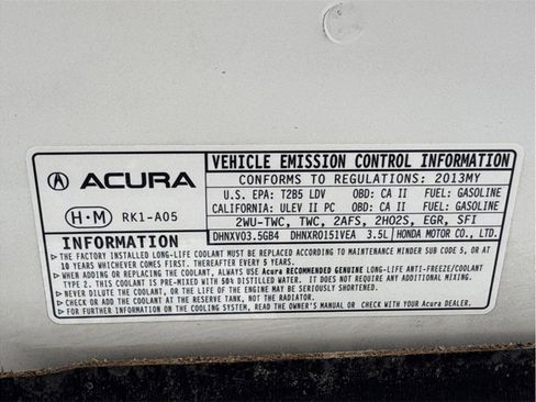 Used 2013 Acura TL w/ Technology Package FWD image 27