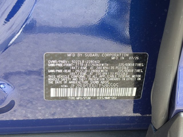 New 2026 Subaru Outback Limited AWD/4WD image 26
