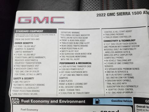 Used 2022 GMC Sierra 1500 AT4X image 56