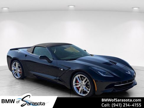 Used 2019 Chevrolet Corvette Stingray Convertible RWD image 1
