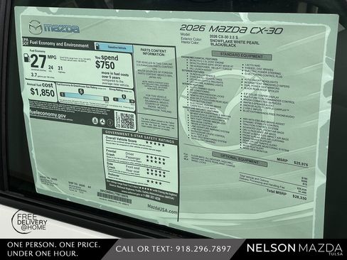 New 2026 MAZDA CX-30 AWD 2.5 S image 17