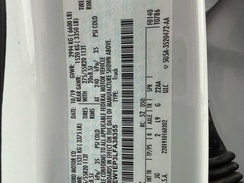 Used 2020 Ford F150 XL w/ Equipment Group 101A Mid AWD/4WD image 42
