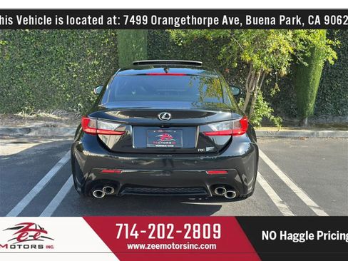 Used 2017 Lexus RC F w/ Premium Package RWD image 7