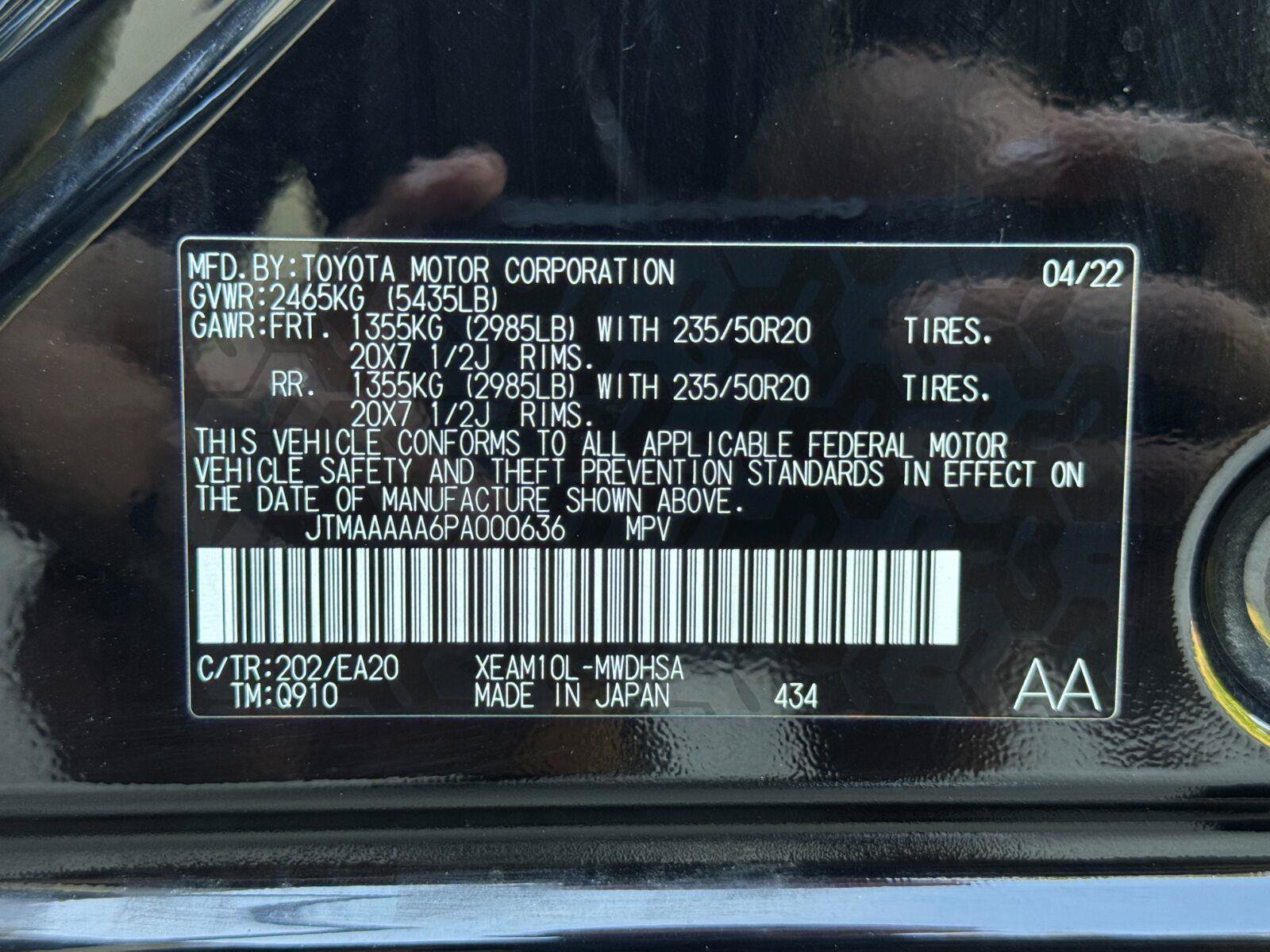 Used 2023 Toyota bZ4X FWD w/ Weather Package image 45