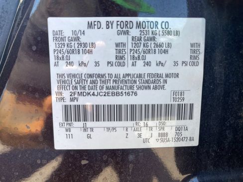 Used 2014 Ford Edge SEL w/ Equipment Group 205A AWD/4WD image 30
