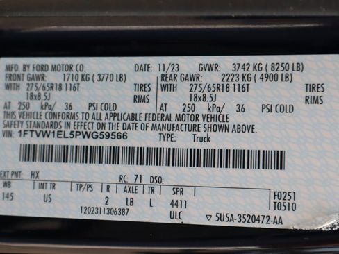 Used 2023 Ford F150 Lightning XLT w/ Tow Technology Package AWD/4WD image 55