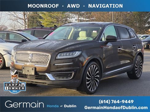 Used 2019 Lincoln Nautilus Black Label image 1