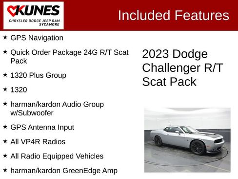 Used 2023 Dodge Challenger R/T Scat Pack RWD image 3
