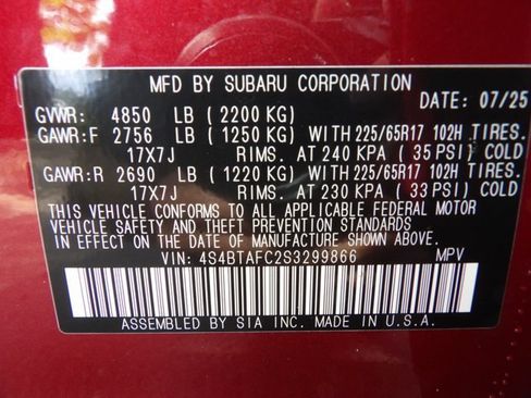 Used 2025 Subaru Outback Premium w/ Popular Package #1 AWD/4WD image 32