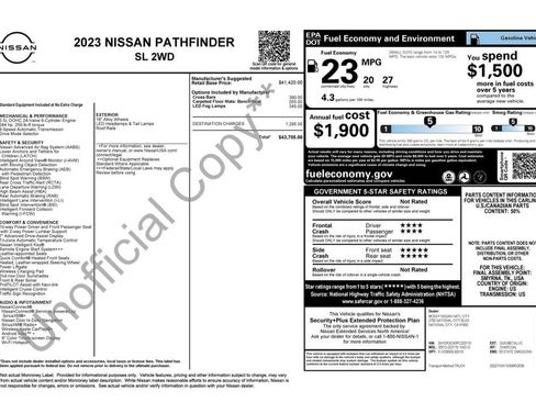 Used 2023 Nissan Pathfinder SL image 4