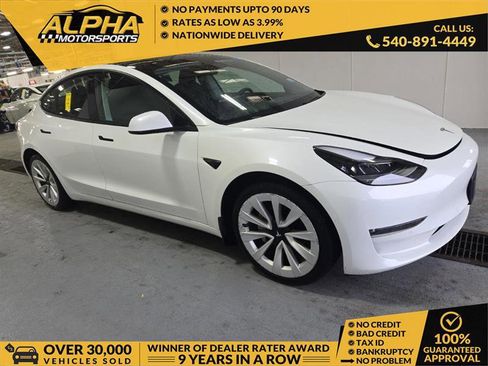 Used 2021 Tesla Model 3 Long Range image 1