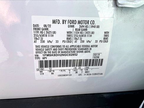 Used 2022 Ford Explorer XLT w/ Class IV Trailer Tow Package AWD/4WD image 19