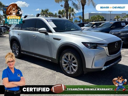 Used 2024 MAZDA CX-90 3.3 Turbo w/ Premium Plus Pkg AWD/4WD image 9