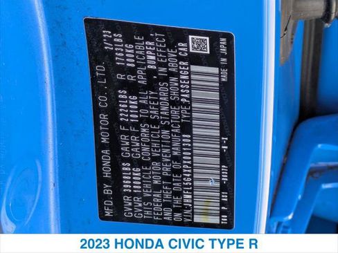 Certified 2023 Honda Civic Type R image 26