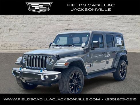 Used 2022 Jeep Wrangler Unlimited Sahara w/ Safety Group AWD/4WD image 1