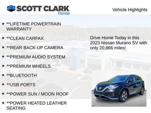 Used 2023 Nissan Murano SV AWD/4WD image 12