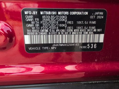 Used 2025 Mitsubishi Eclipse Cross SE AWD/4WD image 36