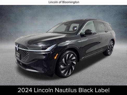 Used 2024 Lincoln Nautilus Black Label w/ Jet Appearance Package (87T) AWD/4WD image 1
