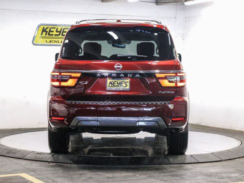 Used 2023 Nissan Armada Platinum w/ Captain's Chairs Package AWD/4WD image 3