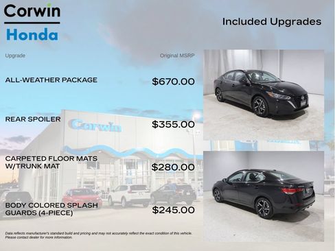 Used 2025 Nissan Sentra SV w/ All-Weather Package FWD image 4