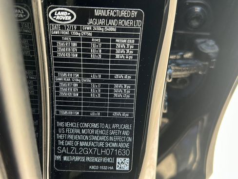 Used 2020 Land Rover Range Rover Evoque R-Dynamic SE AWD/4WD image 36