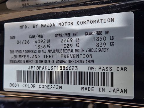 New 2026 MAZDA MAZDA3 s Sport FWD image 21
