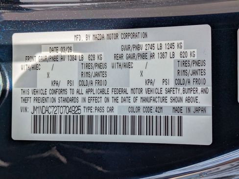 New 2026 MAZDA MX-5 Miata Club w/ Interior Package RWD image 16