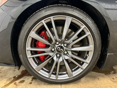 Used 2024 INFINITI Q50 Red Sport 400 w/ Black Opal Edition RWD image 9