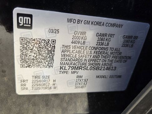 Certified 2025 Chevrolet TrailBlazer LT AWD/4WD image 24