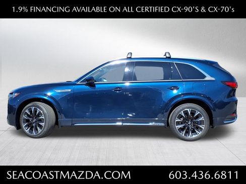 Certified 2025 MAZDA CX-90 3.3 Turbo S w/ Premium Package AWD/4WD image 2