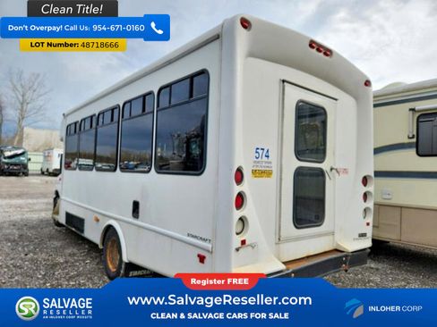 Used 2017 Ford E-450 and Econoline 450 Super Duty w/ Shuttle Bus Prep Package RWD image 4