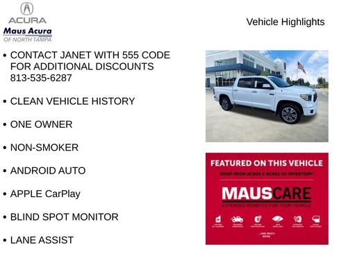 Used 2019 Toyota Tundra Platinum AWD/4WD image 8