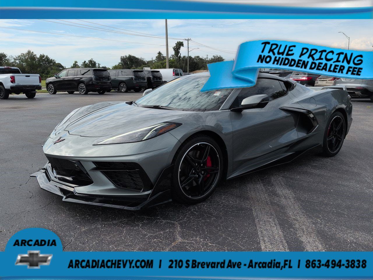 Used 2023 Chevrolet Corvette Stingray Premium Cpe w/ Z51 Performance Package RWD image 8