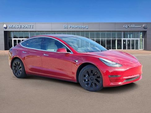 Used 2018 Tesla Model 3 Long Range AWD/4WD image 1