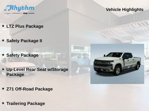 Used 2021 Chevrolet Silverado 1500 LTZ w/ Technology Package AWD/4WD image 11