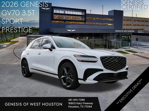 Used 2026 Genesis GV70 3.5T Sport Prestige AWD/4WD image 1