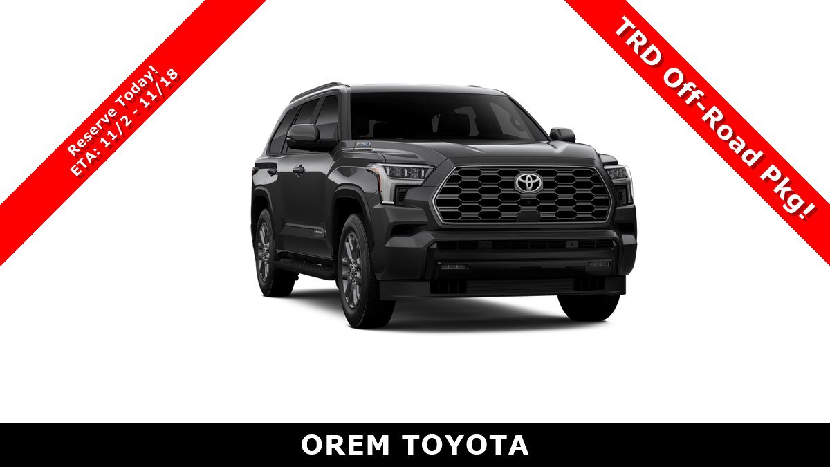 New 2026 Toyota Sequoia Platinum AWD/4WD image 16