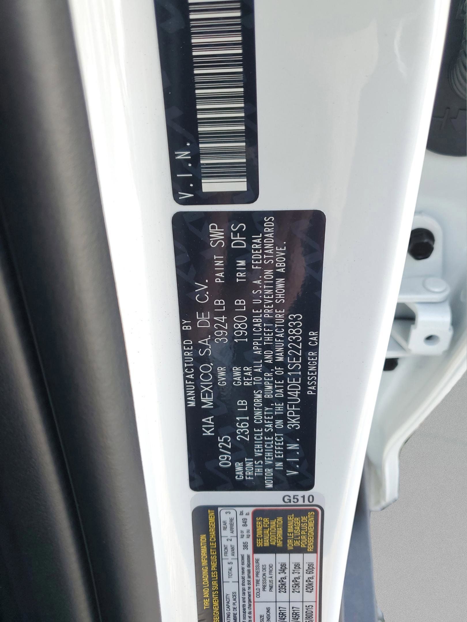 Certified 2025 Kia K4 EX FWD image 6