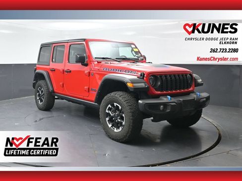 Used 2024 Jeep Wrangler Unlimited Rubicon 4xe AWD/4WD image 1