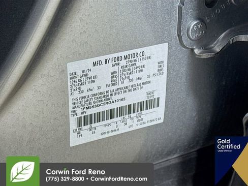 Used 2024 Ford Explorer ST w/ Equipment Group 401A image 39