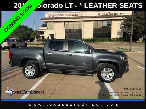 Used 2016 Chevrolet Colorado LT w/ Luxury Package, Chrome RWD image 3