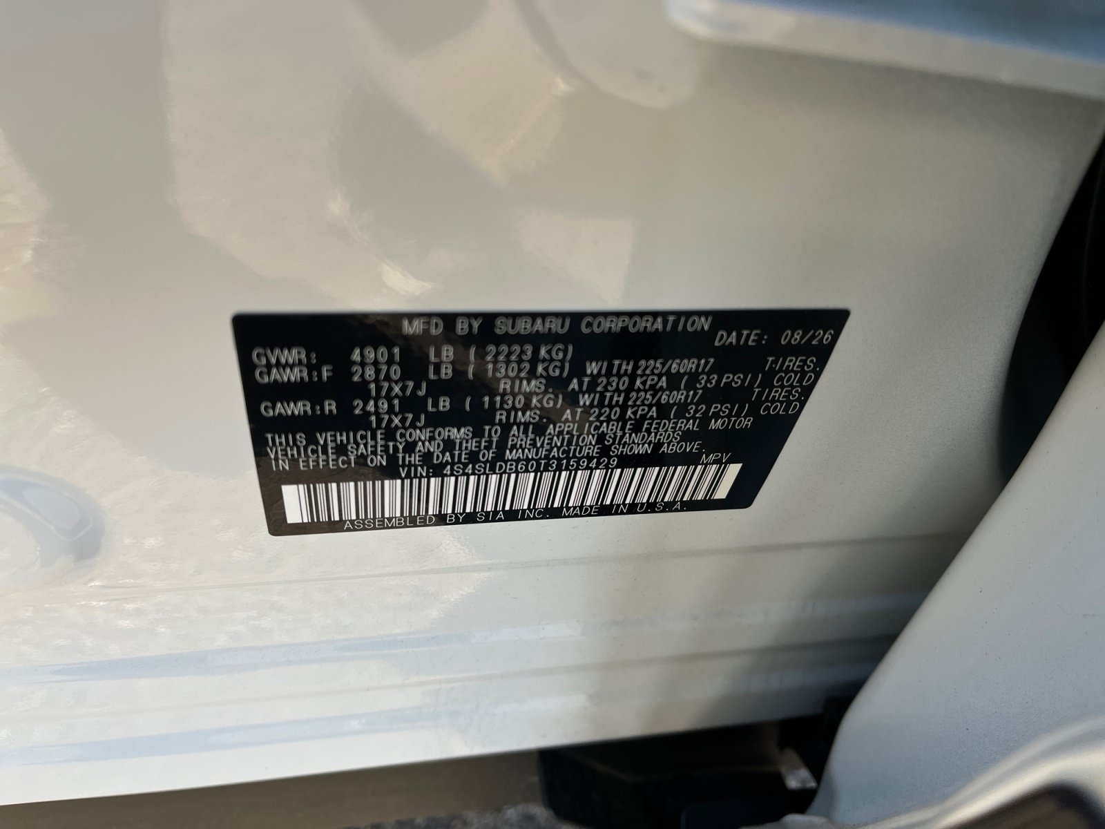 Certified 2026 Subaru Forester Premium AWD/4WD image 25