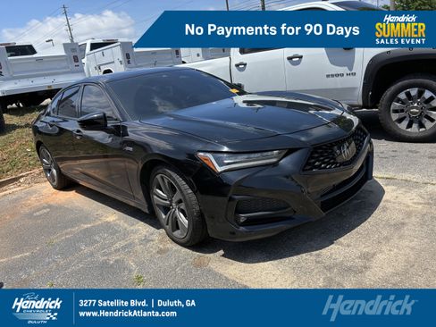 Used 2022 Acura TLX SH-AWD w/ A-SPEC Pkg image 1