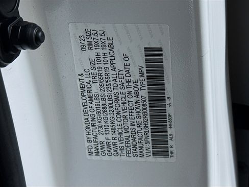 Certified 2024 Honda Odyssey Elite image 41